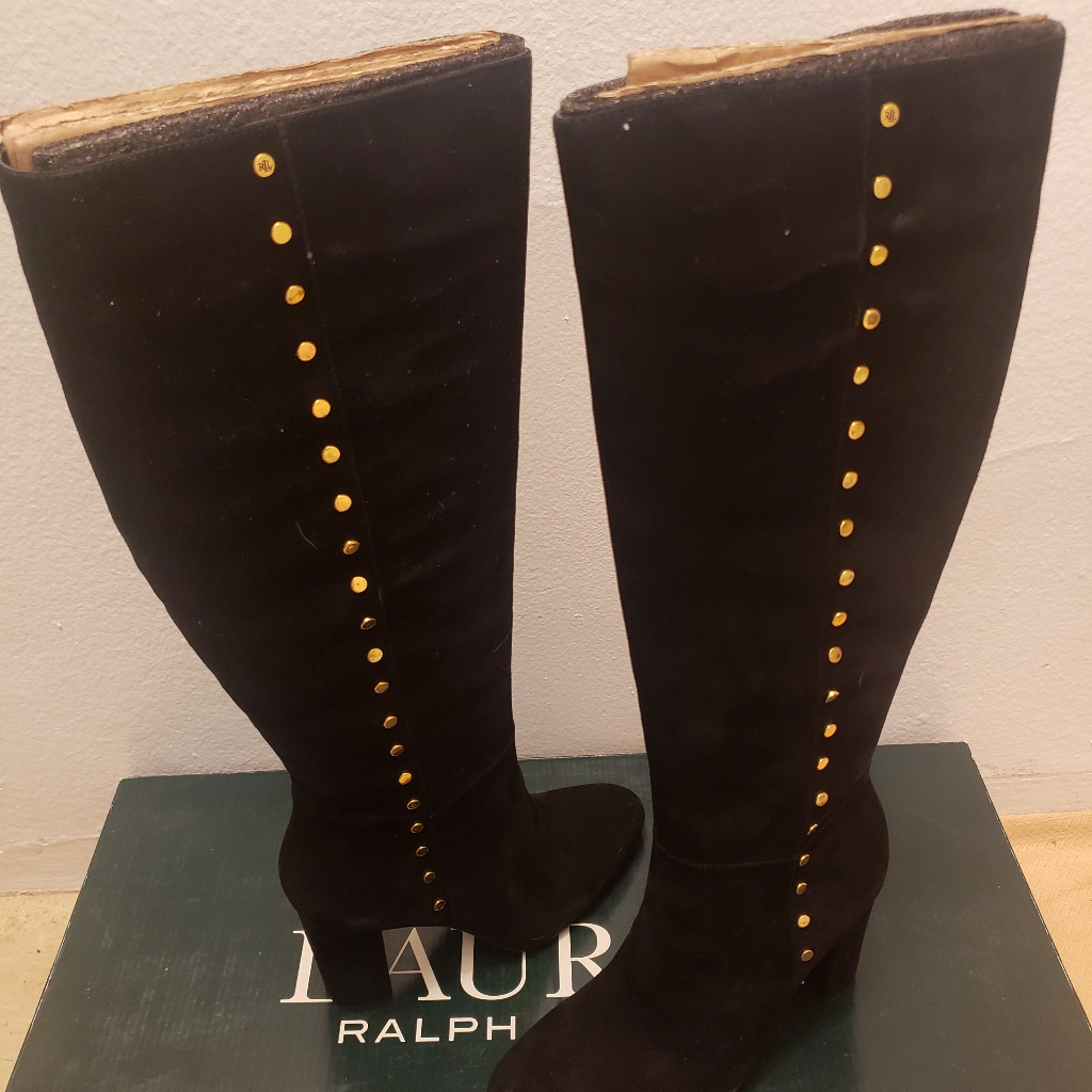 Brand New Lauren Ralph Lauren Atherton Dress Boots